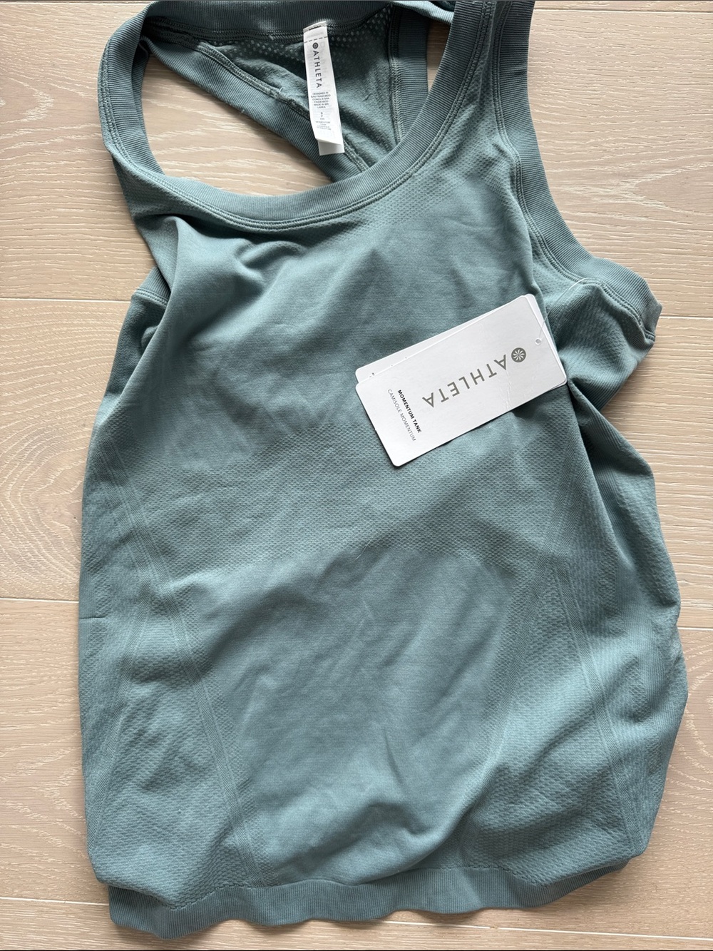 Athleta Dusty Sage Green Racerback Tank S/P